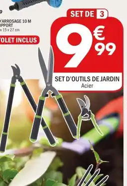 La Foir'Fouille Set d'outils de jardin offre