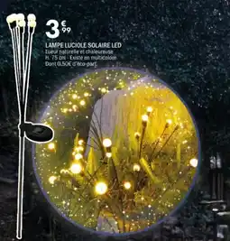 La Foir'Fouille Lampe luciole solaire led offre