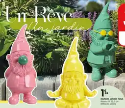 La Foir'Fouille Nain de jardin yoga offre