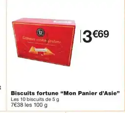 Monoprix MON PANIER D'ASIE Biscuits fortune offre