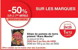 Monoprix KARA MUCHO Chips de pomme de terre piment offre