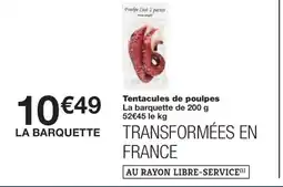 Monoprix Tentacules de poulpes offre