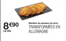 Monoprix Galettes de pommes de terre offre