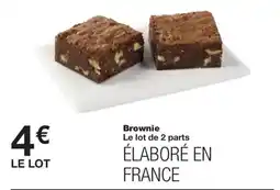 Monoprix Brownie offre