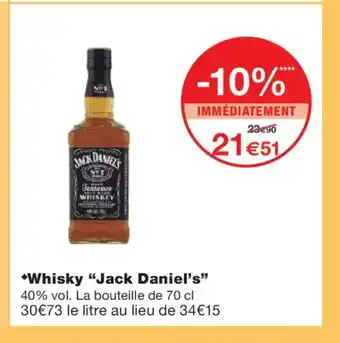 JACK DANIEL'S Whisky