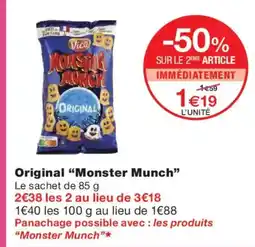 Monoprix MONSTER MUNCH Original offre