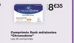 Monoprix CHRONODORM Comprimés flash mélatonine offre