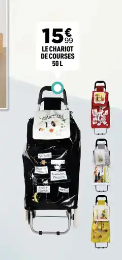 Centrakor Le chariot de courses offre