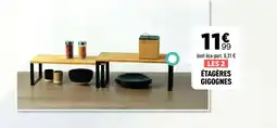 Centrakor Les 2 étagères gigognes offre