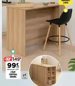 Centrakor L'îlot central abana offre