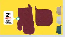 Centrakor Le set gant+ manique offre