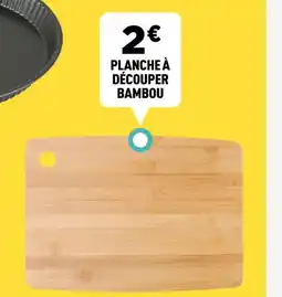 Centrakor Planche à découper bambou offre