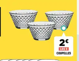 Centrakor Les 3 coupelles offre