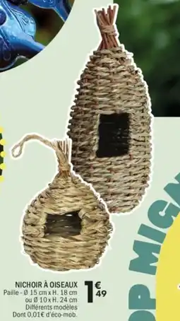 La Foir'Fouille Nichoir à oiseaux offre