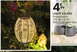 La Foir'Fouille Lampe solaire offre
