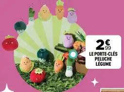 Centrakor Le porte-clés peluche légume offre