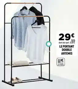 Centrakor Le portant double artemis offre