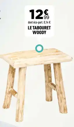 Centrakor Le tabouret woody offre