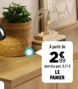 Centrakor Le panier offre