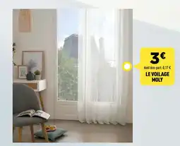 Centrakor Le voilage moly offre