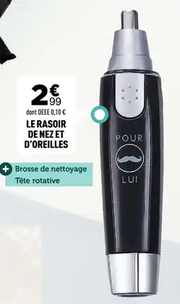 Centrakor Le rasoir de nez et d'oreilles offre