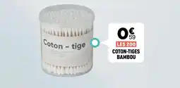 Centrakor Coton-tiges bambou offre