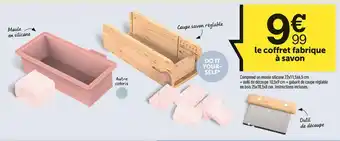 Centrakor Le coffret fabrique à savon offre