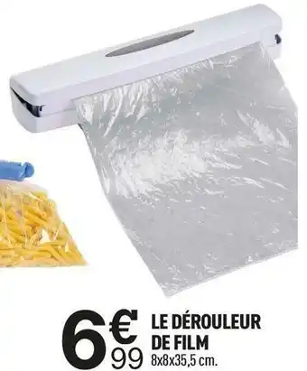 Centrakor Le dérouleur de film offre