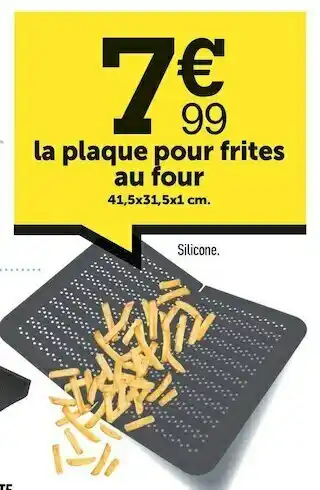 Centrakor La plaque pour frites au four offre