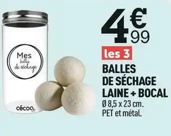 Balles de séchage laine + boca