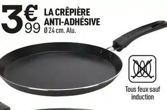 Centrakor La crêpière anti-adhésive offre
