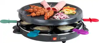 Match Livoo appareil à raclette 6 personnes offre