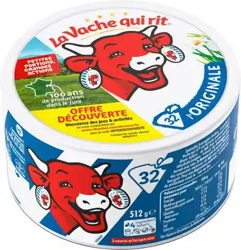 Match La vache qui rit fromage fondu nature en portions offre