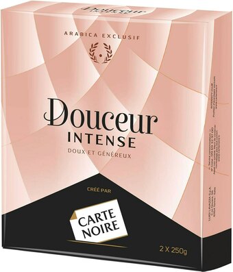 Match Carte noire café moulu douceur intense offre