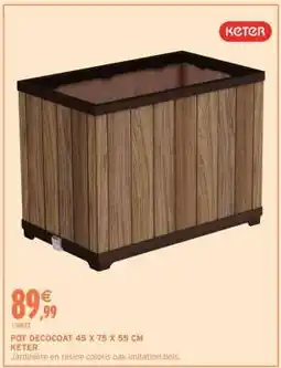 Intermarché POT DECOCOAT 45 X 75 X 55 CM offre