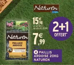 Intermarché PAILLIS ARDOISE 20KG NATUREN offre