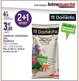 Intermarché TERREAU UNIVERSEL 20L offre
