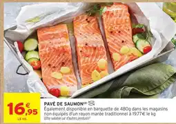 Intermarché PAVÉ DE SAUMON offre