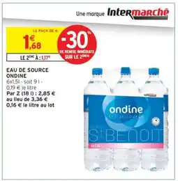 Intermarché EAU DE SOURCE ONDINE offre