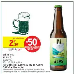 Intermarché Bière IPA offre
