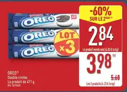 ALDI OREO Double crème offre