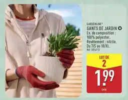 ALDI Gants De Jardin offre