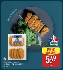 ALDI 10 Panés de Poulet offre