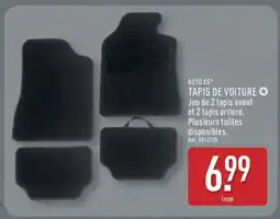 ALDI TAPIS DE VOITURE offre
