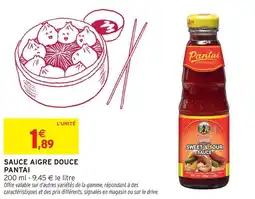 Intermarché Pantai sauce aigre douce offre