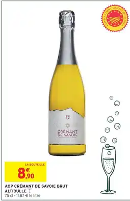 Intermarché Altibulle aop crémant de savoie brut offre