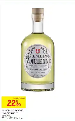 Intermarché Génépi de savoie l'ancienne offre