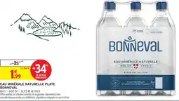 Intermarché Bonneval eau minérale naturelle plate offre