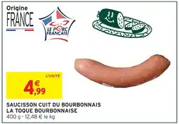 Intermarché La toque bourbonnaise saucisson cuit du bourbonnais offre