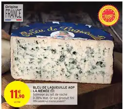 Intermarché La mémée bleu de laqueuille aop offre